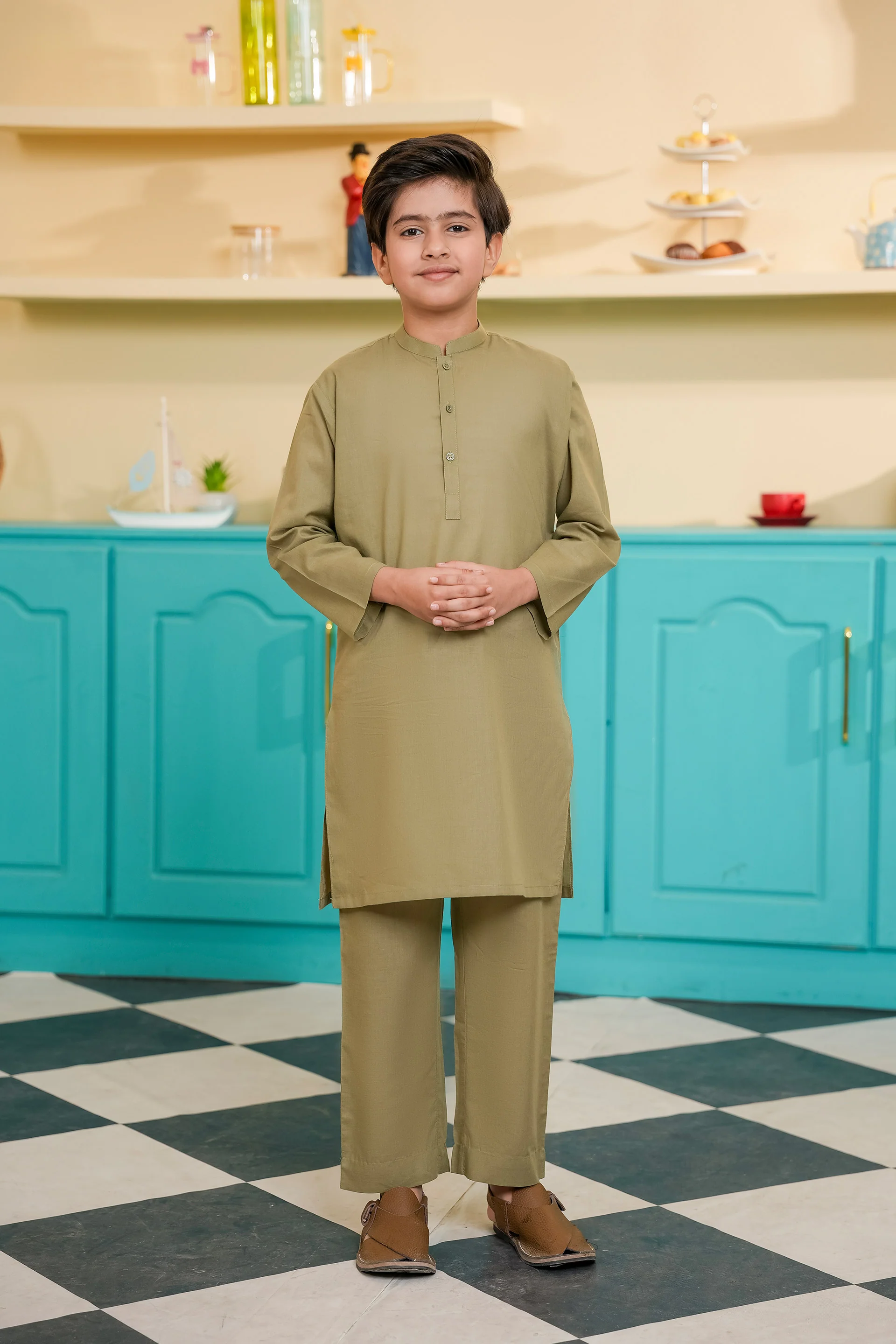 Kurta & Trousers Set (MSKZBS-13)