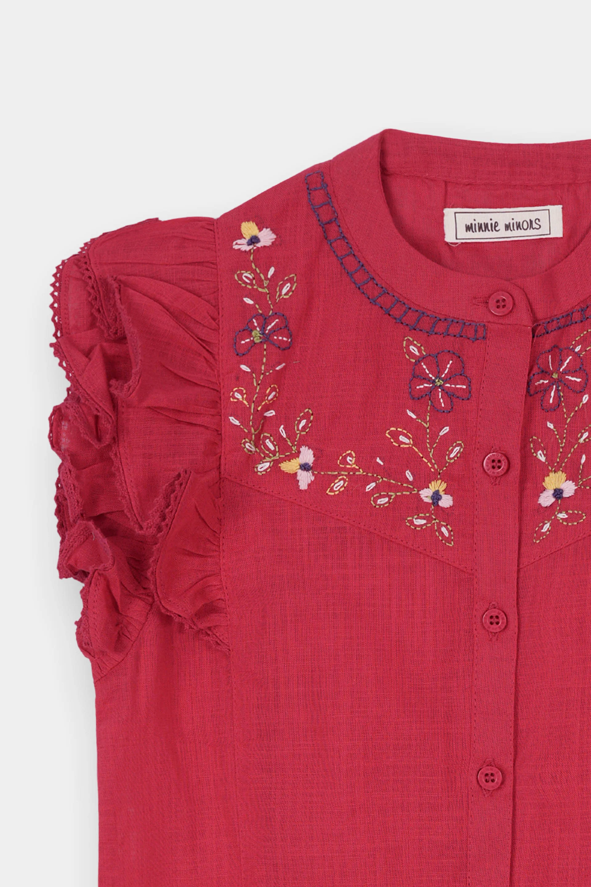 Hand Embroidered Top (BLH-50) - Image 3