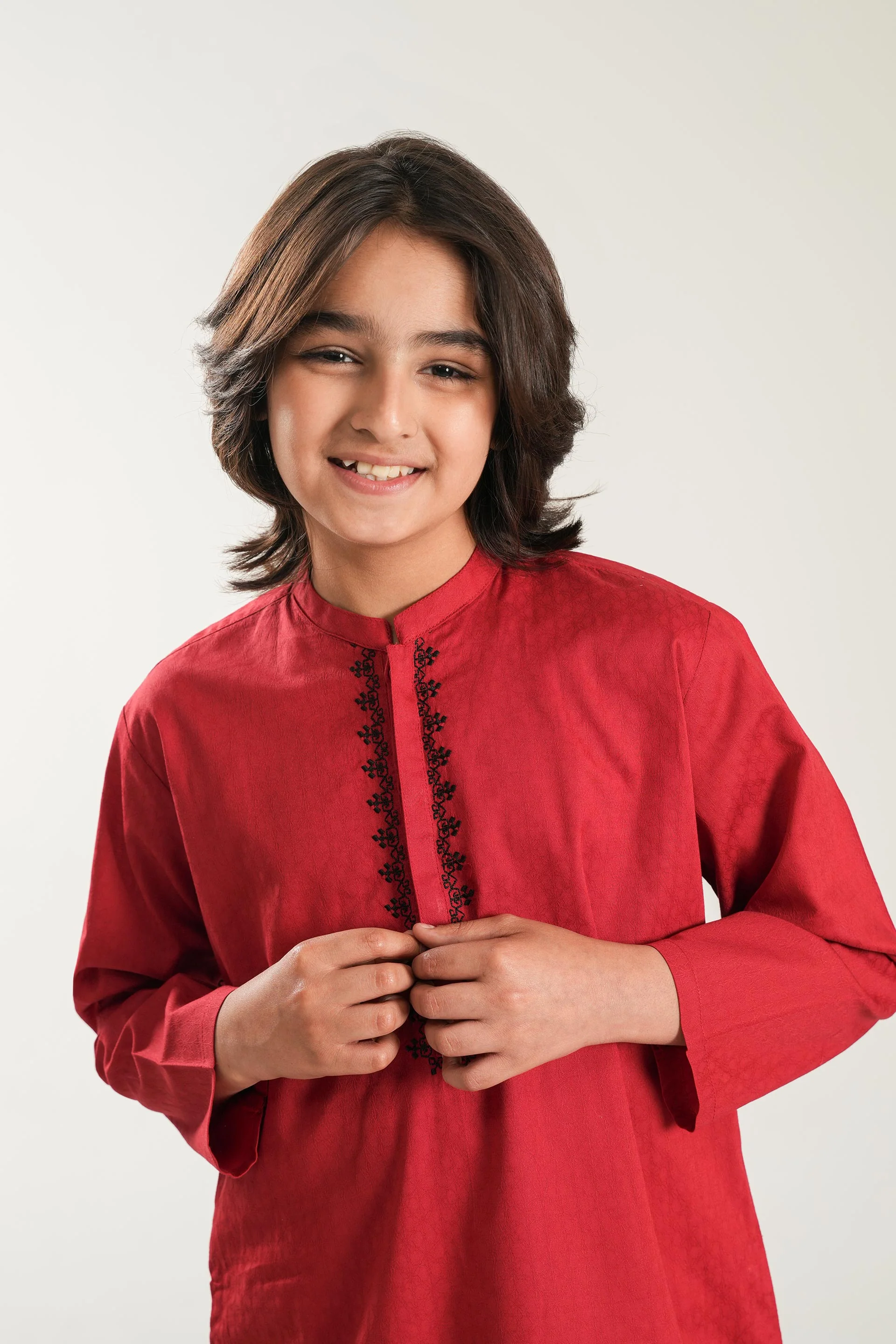 Kurta With Embroidery (FBSK-797) - Image 2