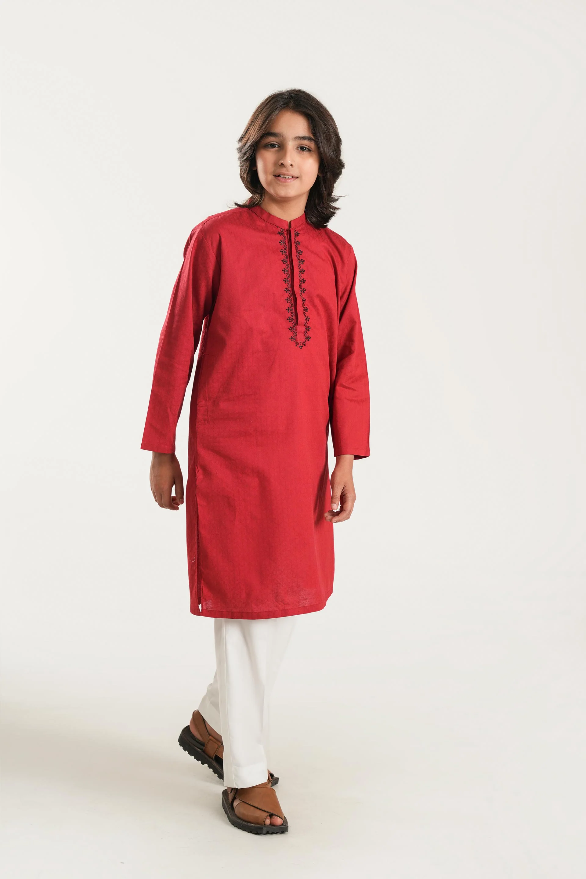 Kurta With Embroidery (FBSK-797) - Image 3