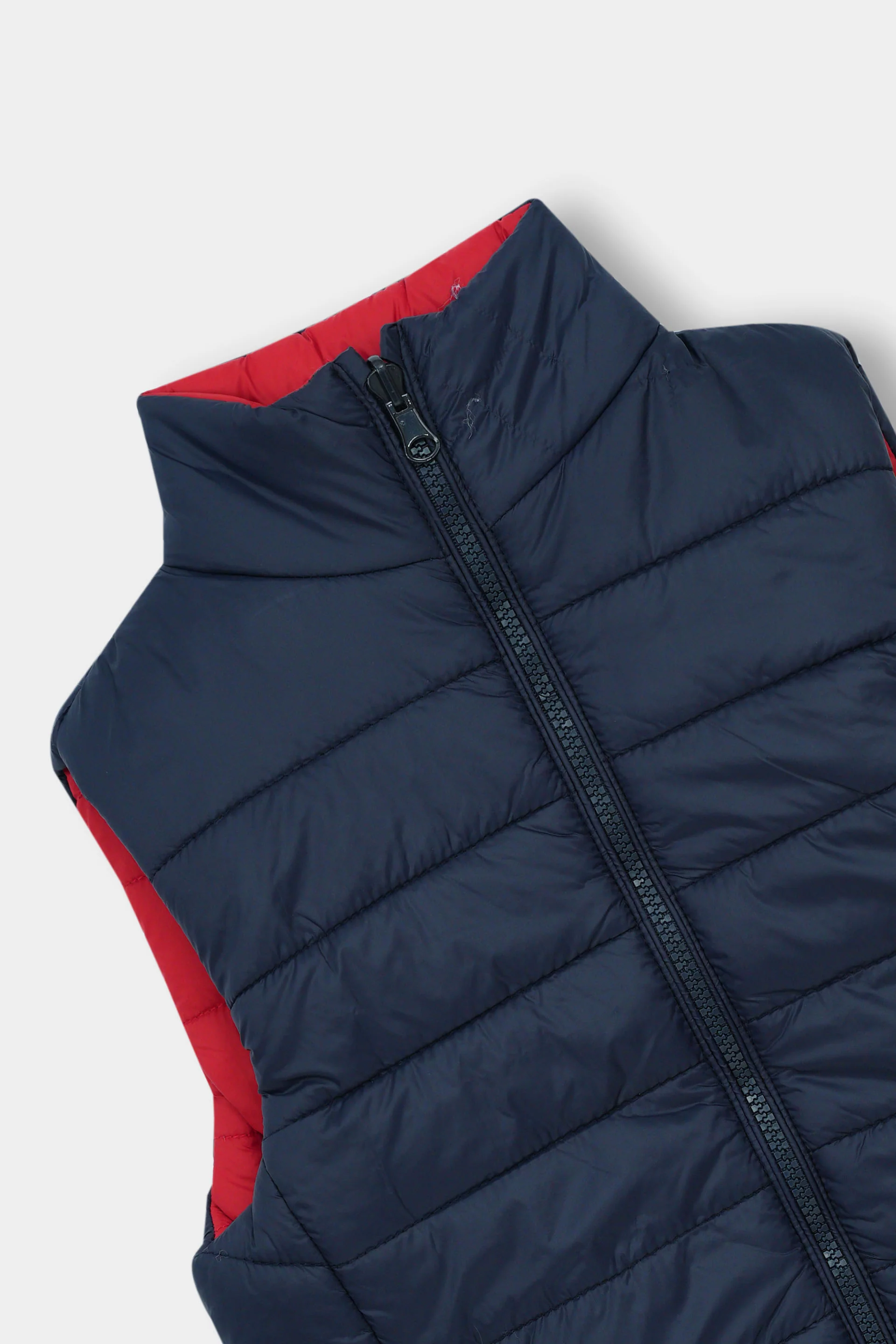 Reversible Sleeveless Zipper Jackets (MSBWJ-04) - Image 2