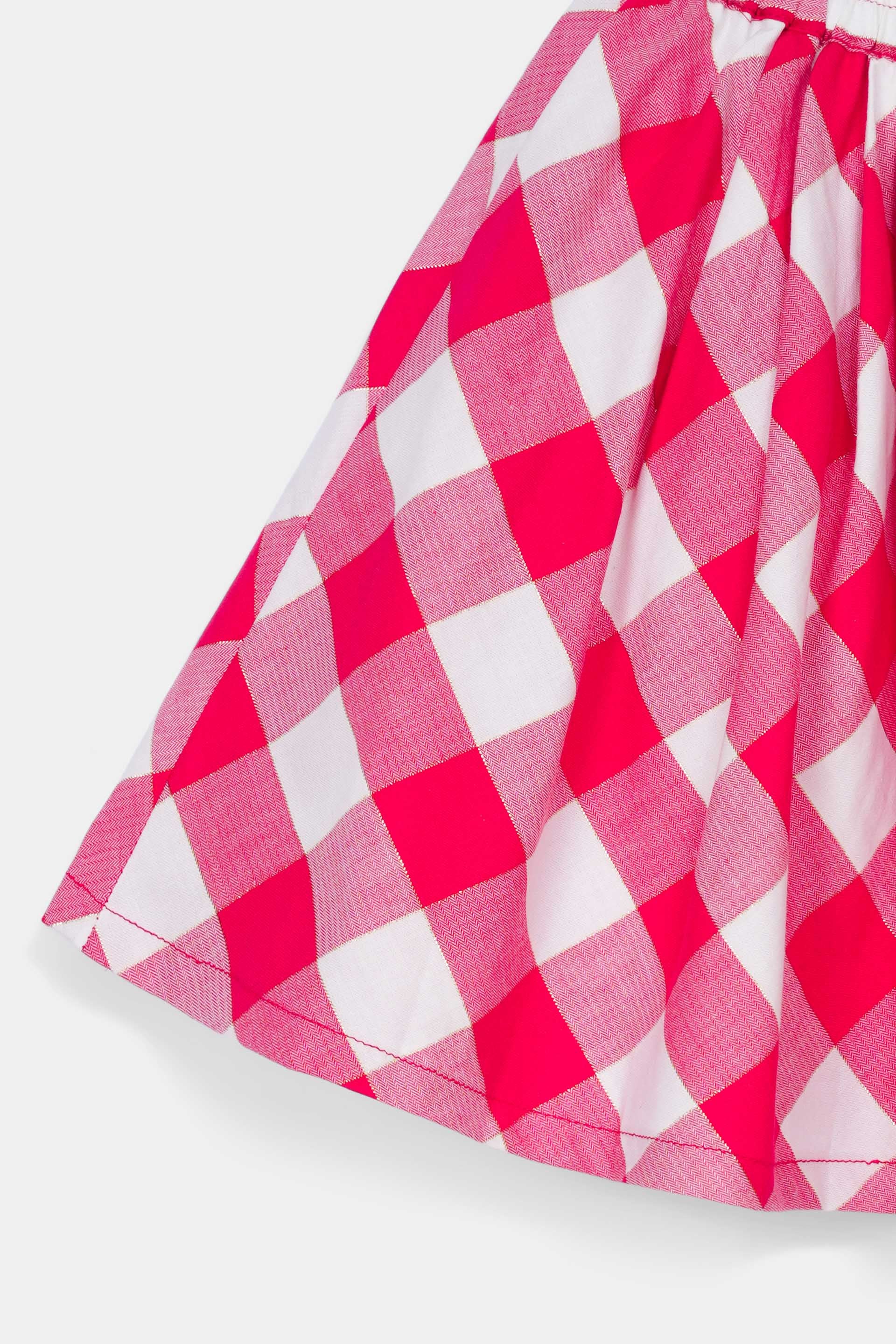 Checked Skirt (BS-270) - Image 3