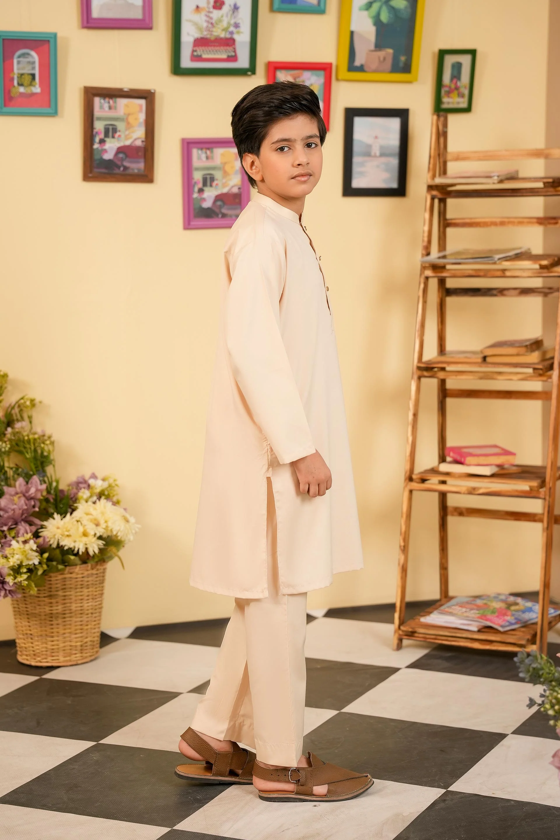 Kurta & Trousers Set (MSKZS-12) - Image 3
