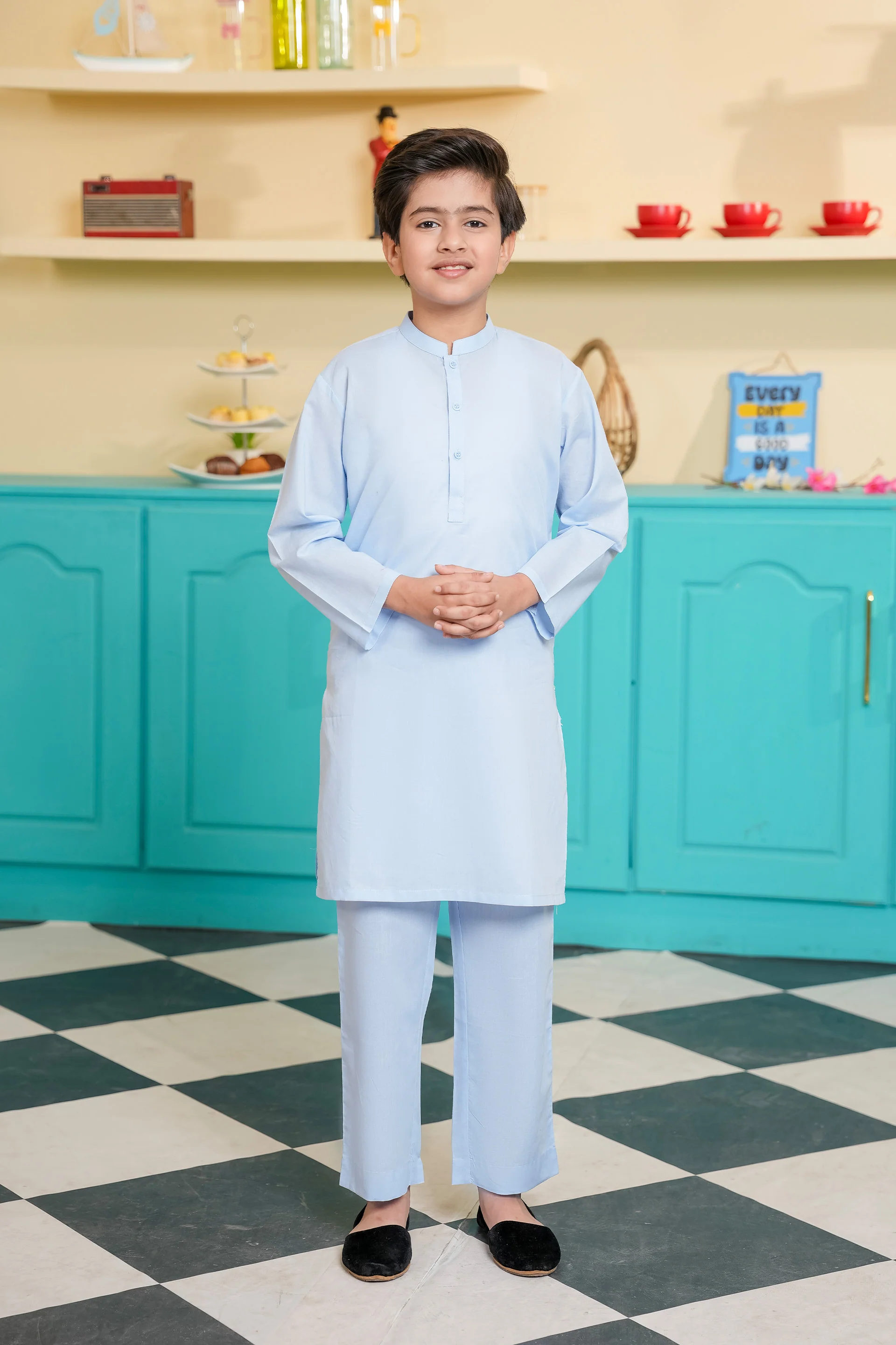 Kurta & Trousers Set (MSKZBS-14)