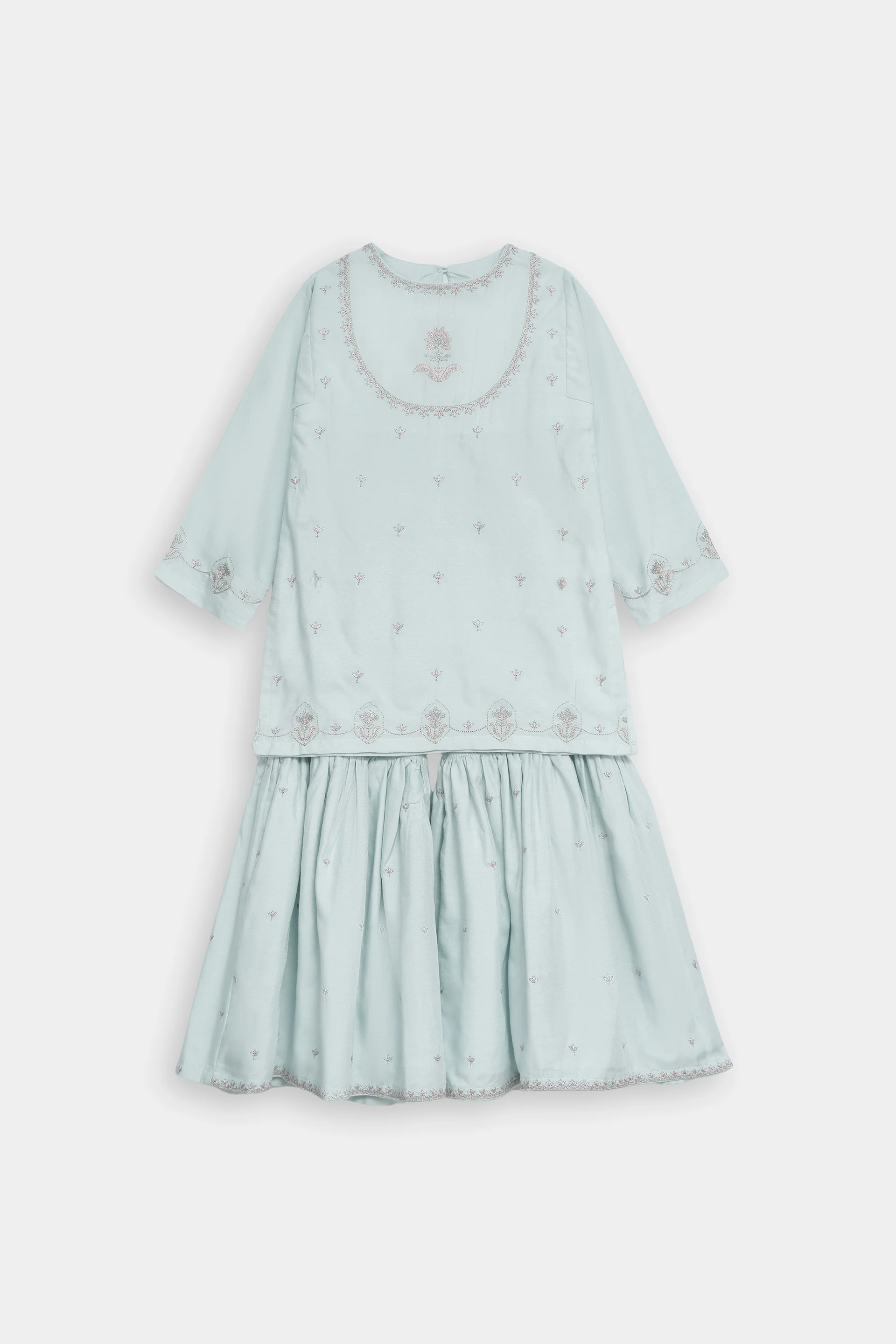 Embellished Kameez & Gharara (ISK-306)