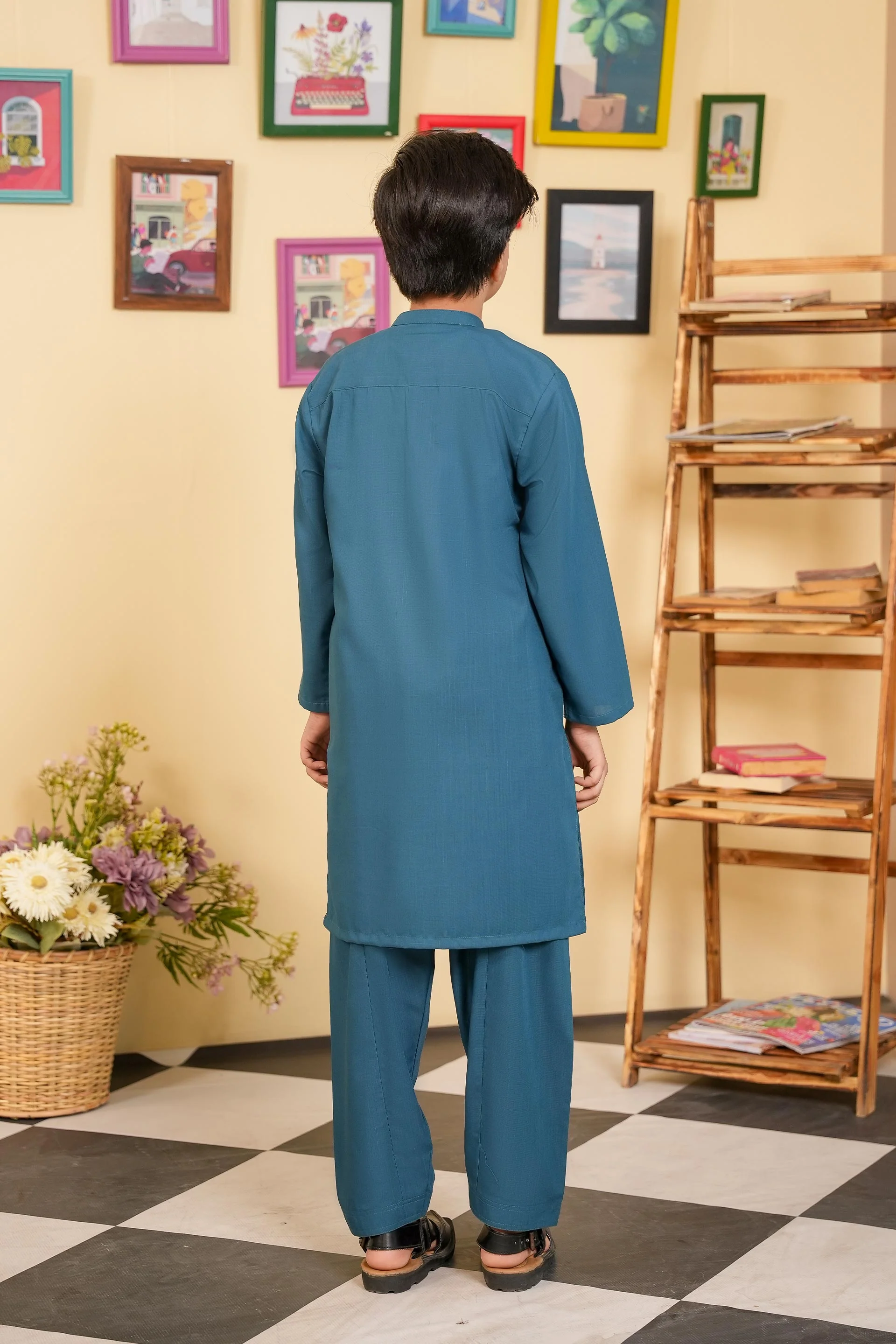 Embroidered Kurta & Shalwar (FBSK-929) - Image 4