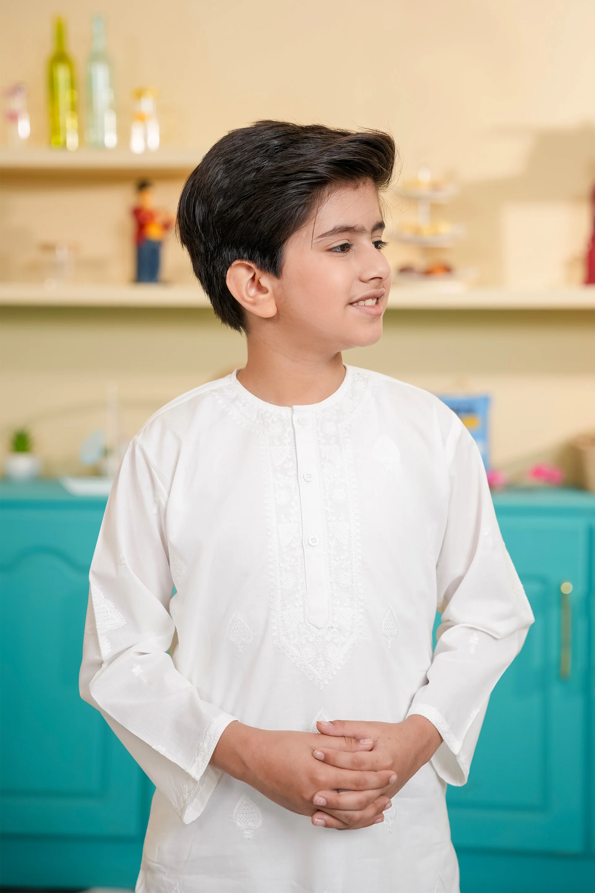 Embroidered Shirt And Trousers (FBKS2-03) - Image 2