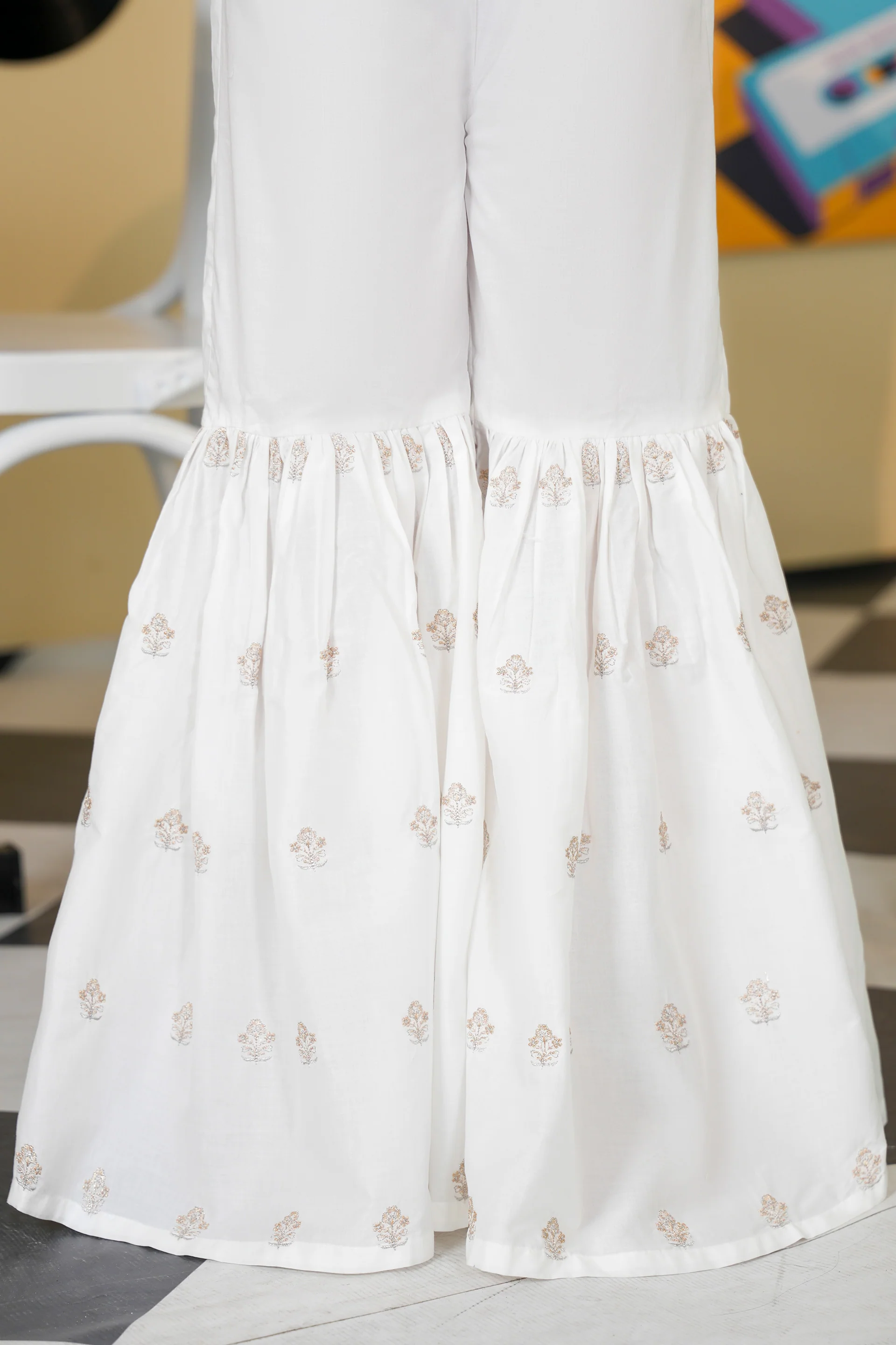 Embroidered Gharara (GCT-150)