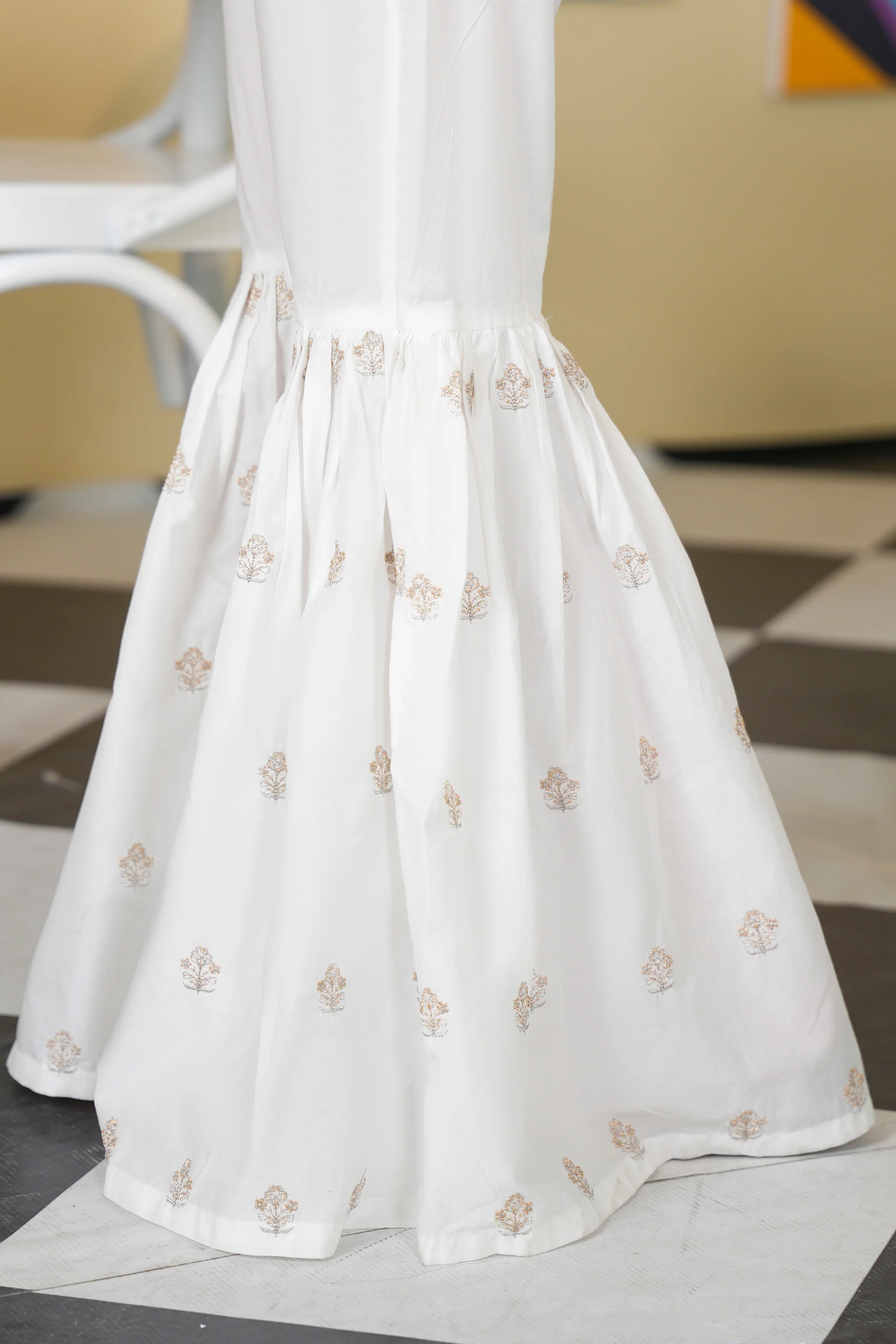 Embroidered Gharara (GCT-150) - Image 3