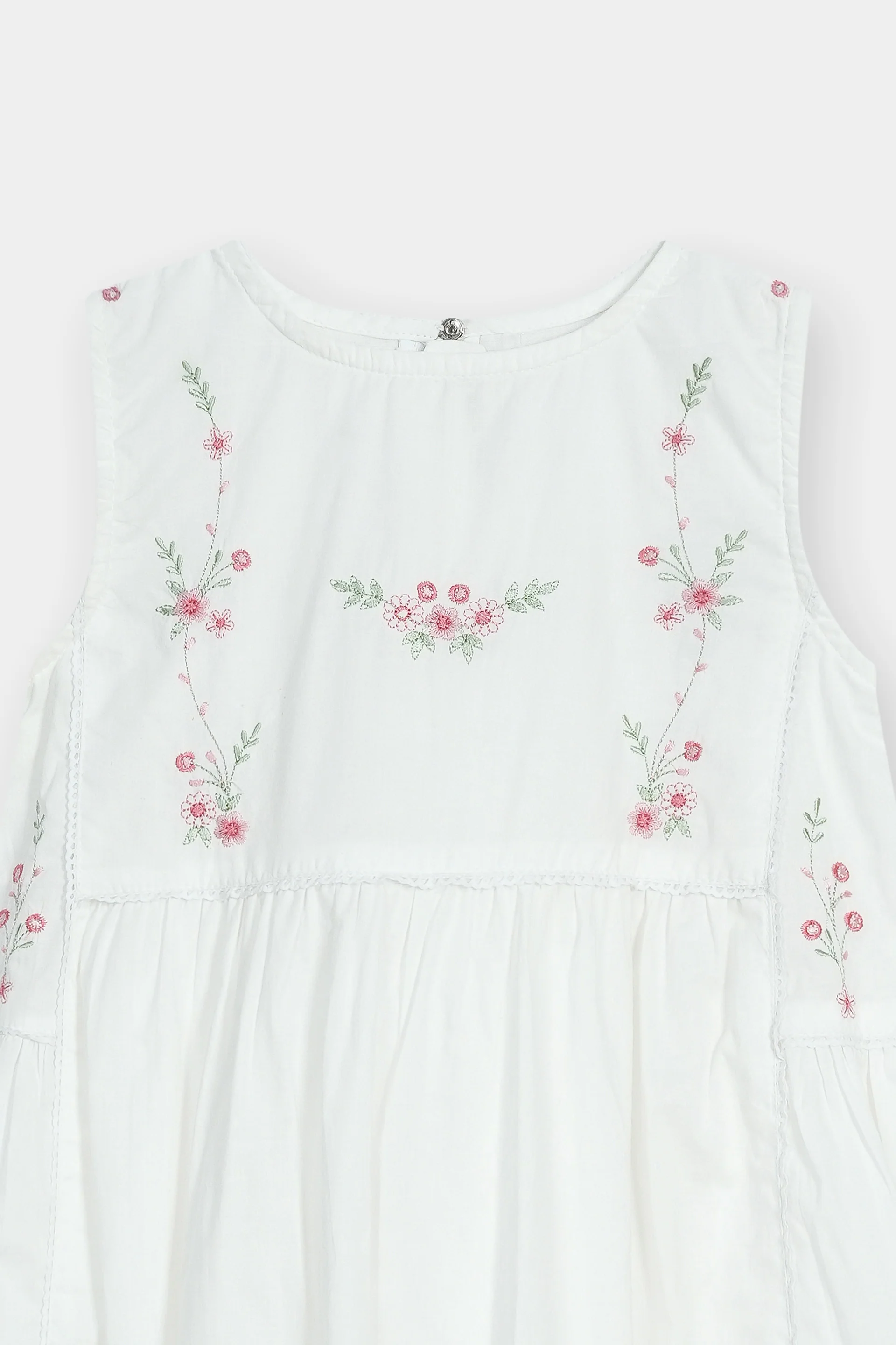 Embroidered Causal Frock (IF-482) - Image 4