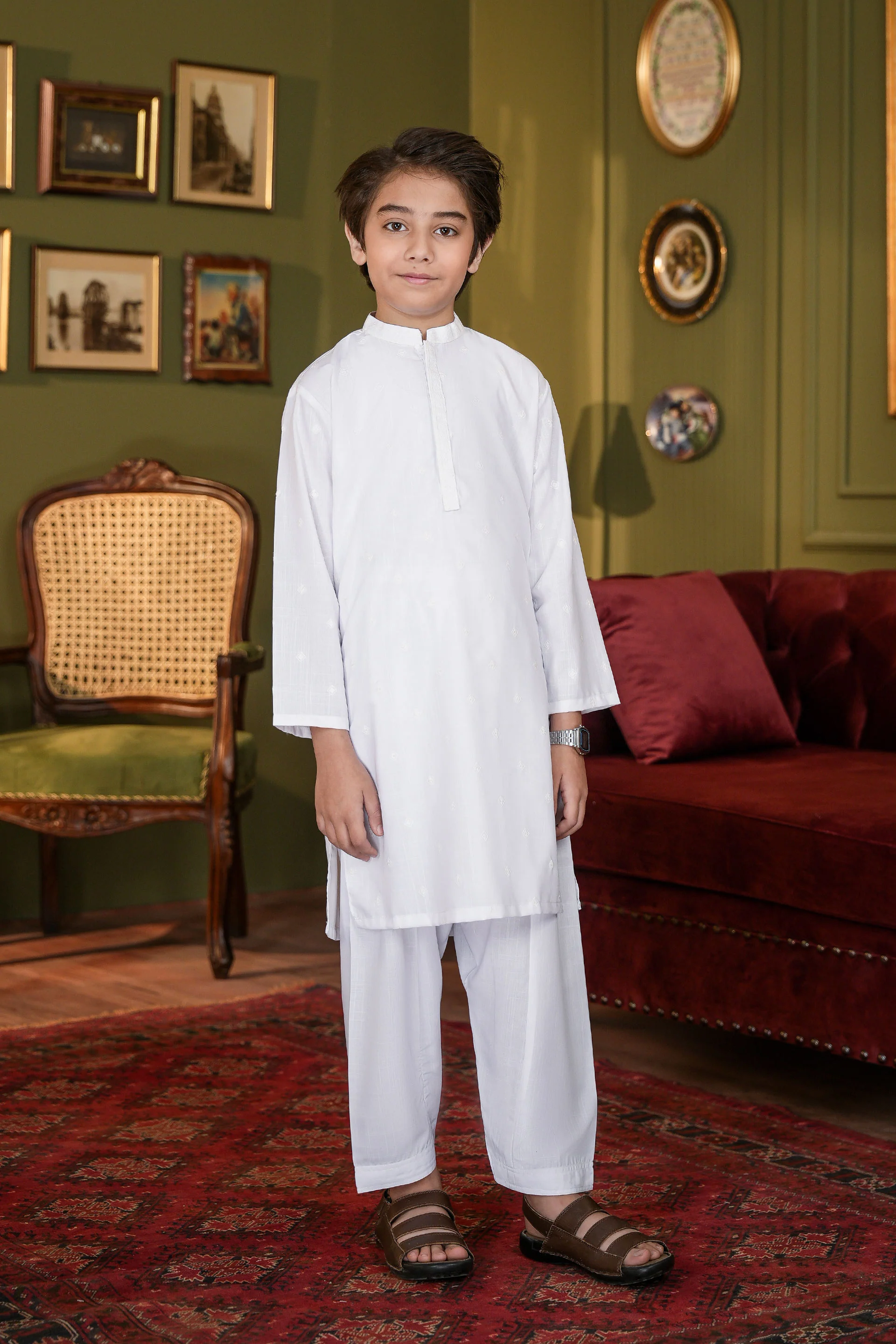 Embroidered Kurta & Shalwar (MSFBSK-917)