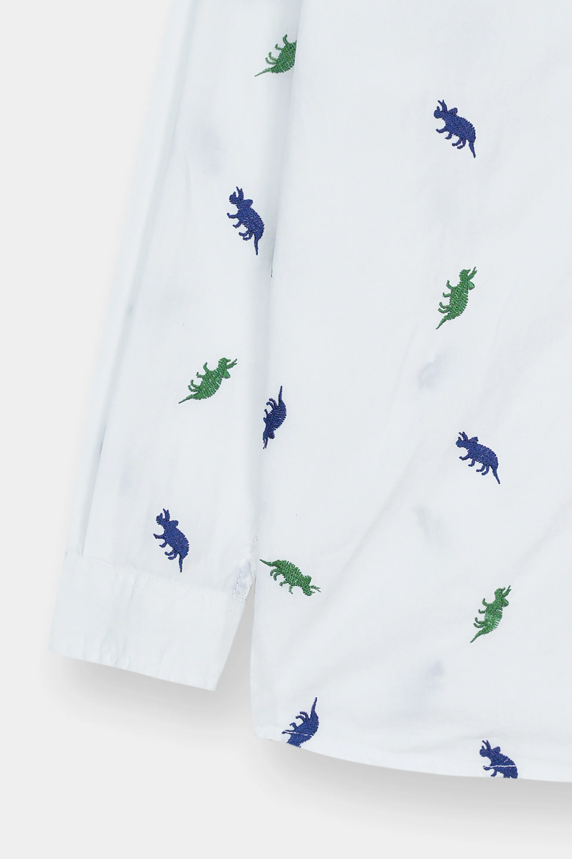 Boys All-Over Dino Embroidery Shirt (WBS-1001) - Image 3