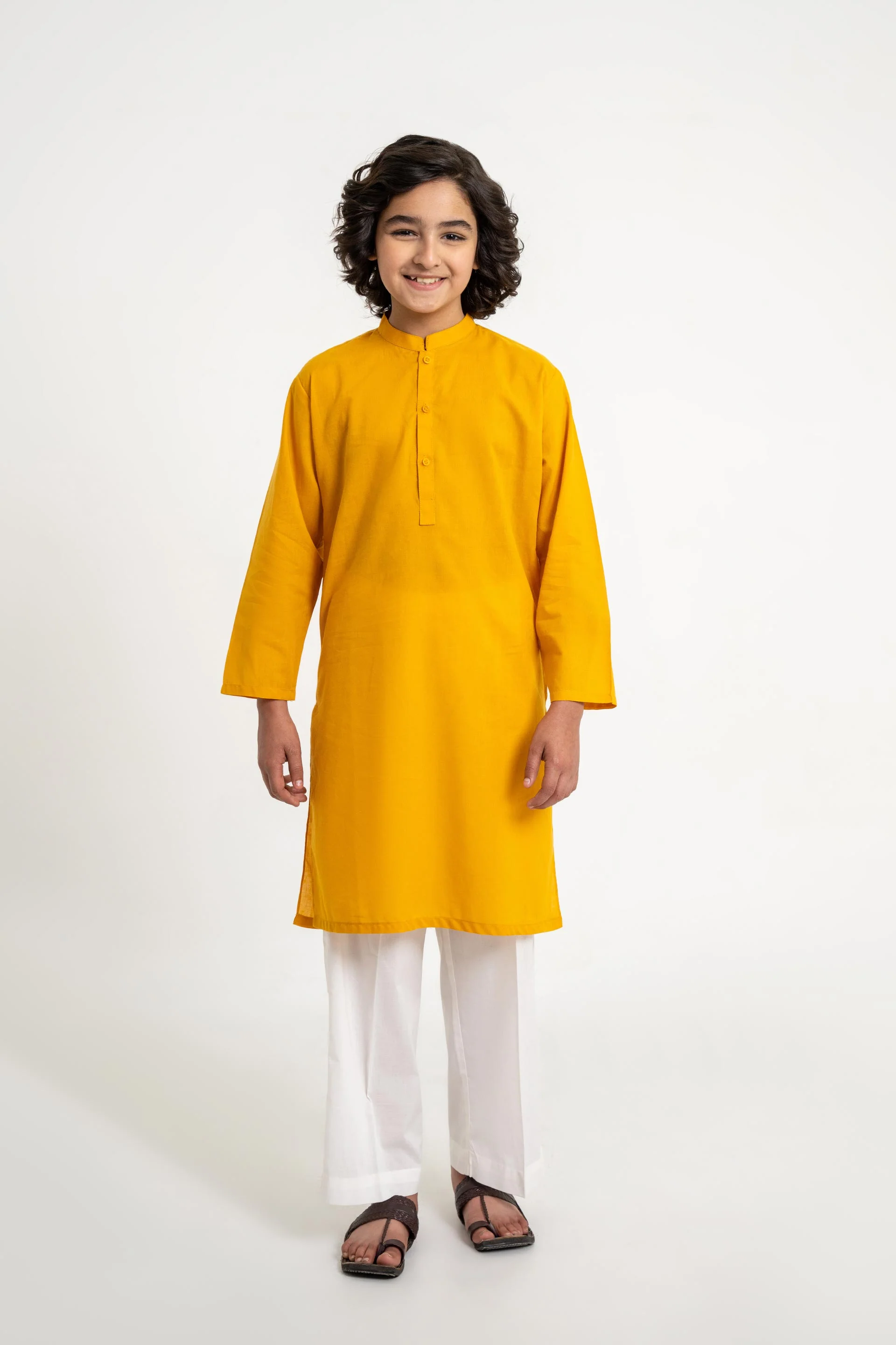 Mustard Kurta (MSKZB-26)