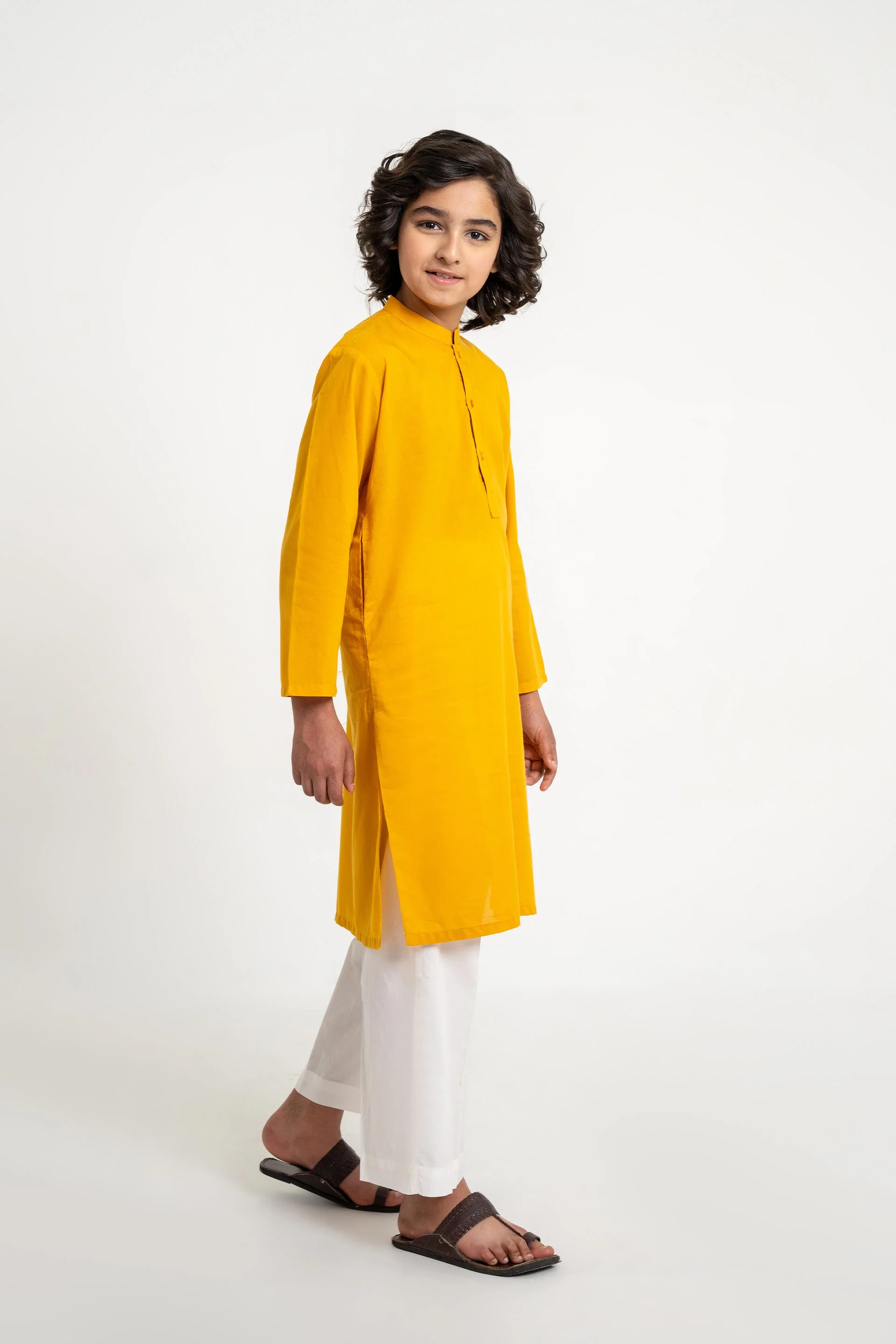 Mustard Kurta (MSKZB-26) - Image 3