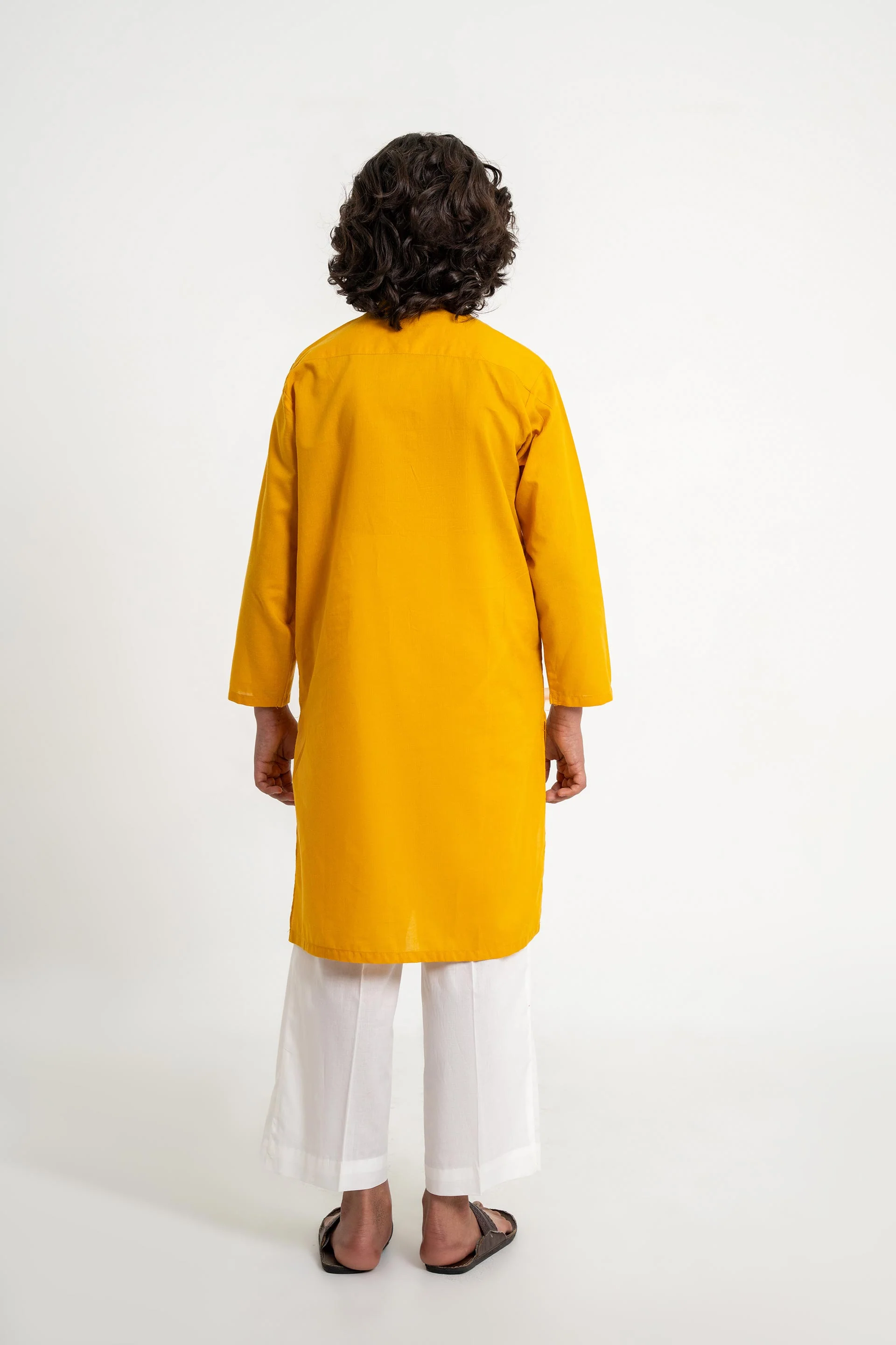Mustard Kurta (MSKZB-26) - Image 4